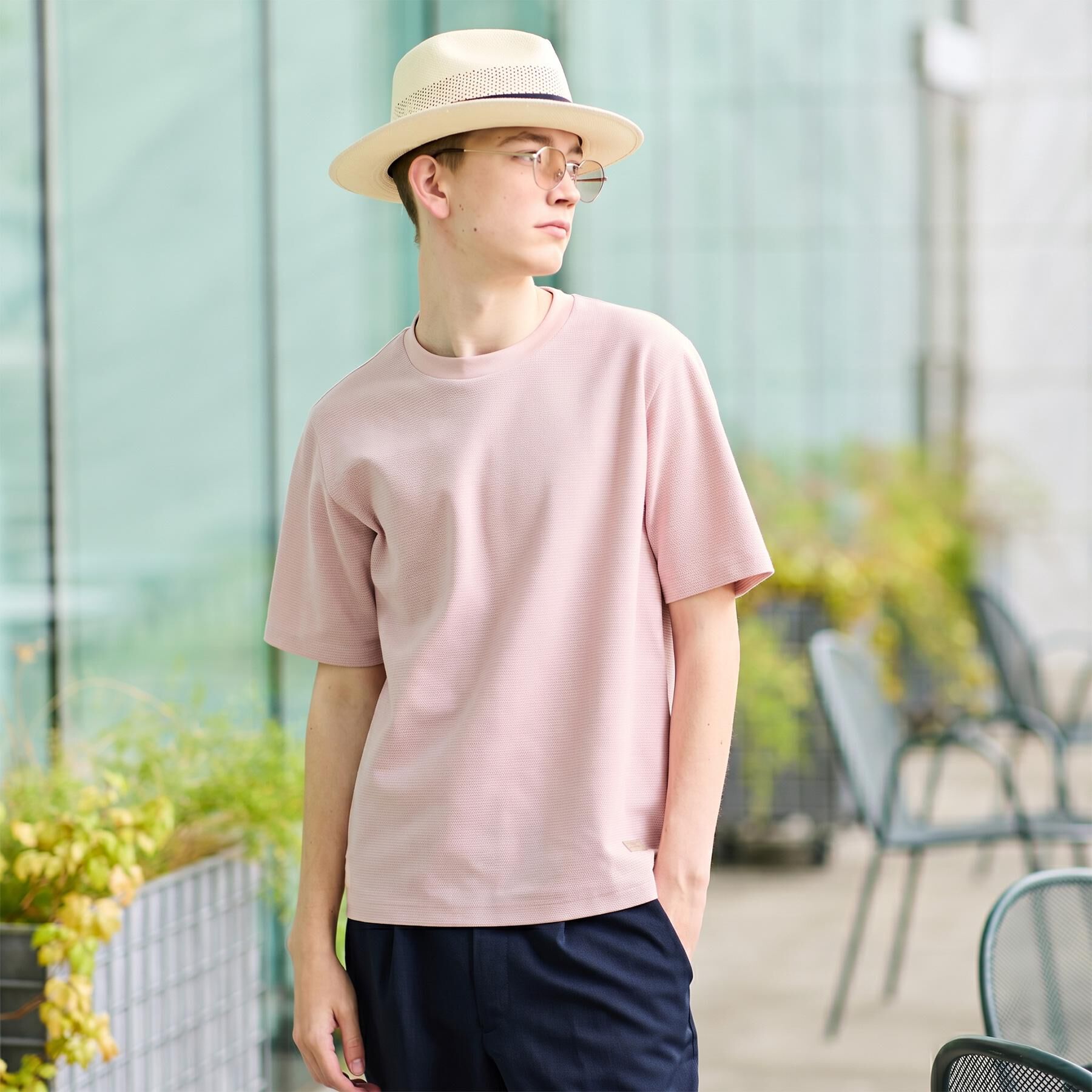 TAKEO KIKUCHI「【抗菌防臭】ステイフレッシュ Tシャツ」|Tシャツ・カットソー|