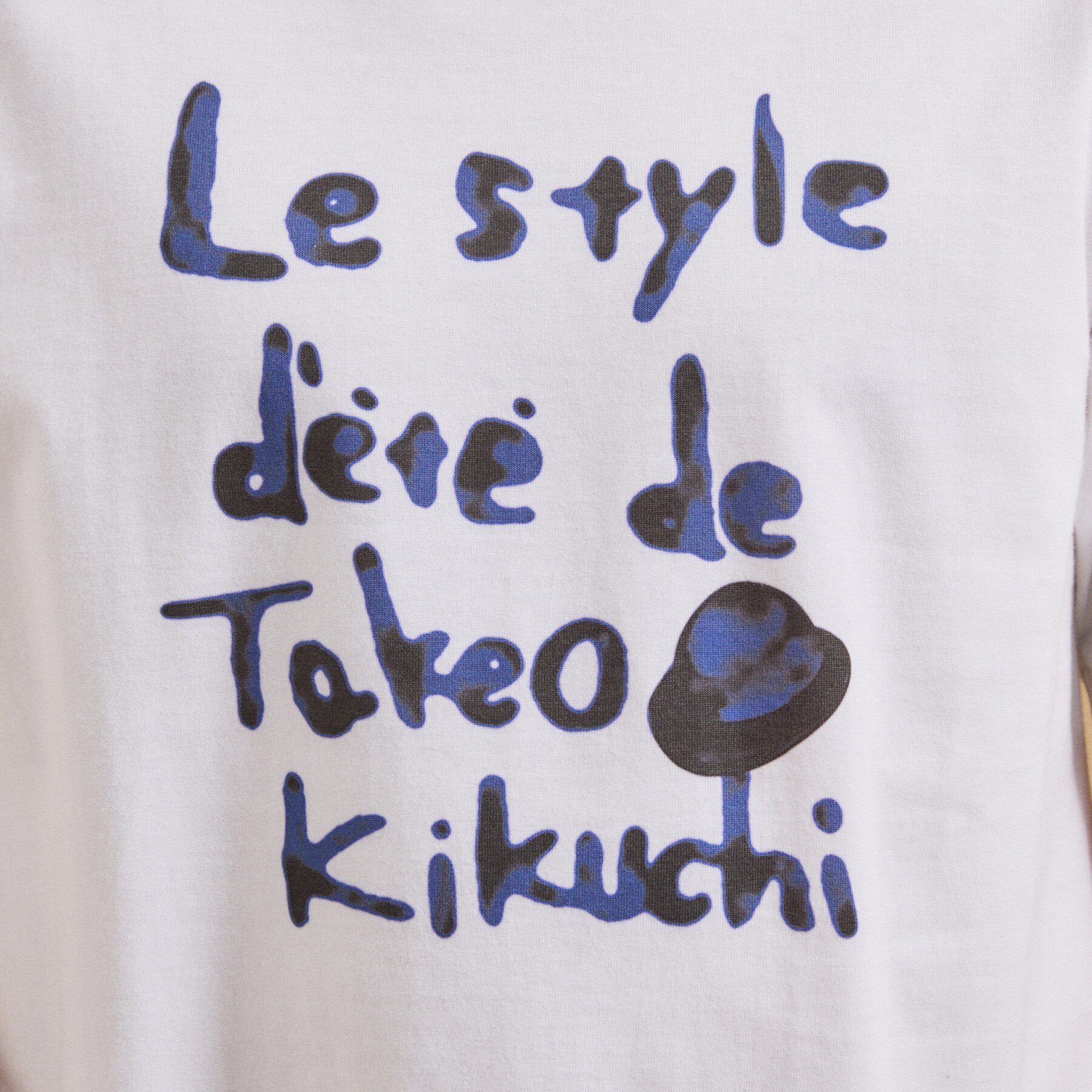 TAKEO KIKUCHI「水彩ペイント アートロゴTシャツ」|Tシャツ・カットソー|