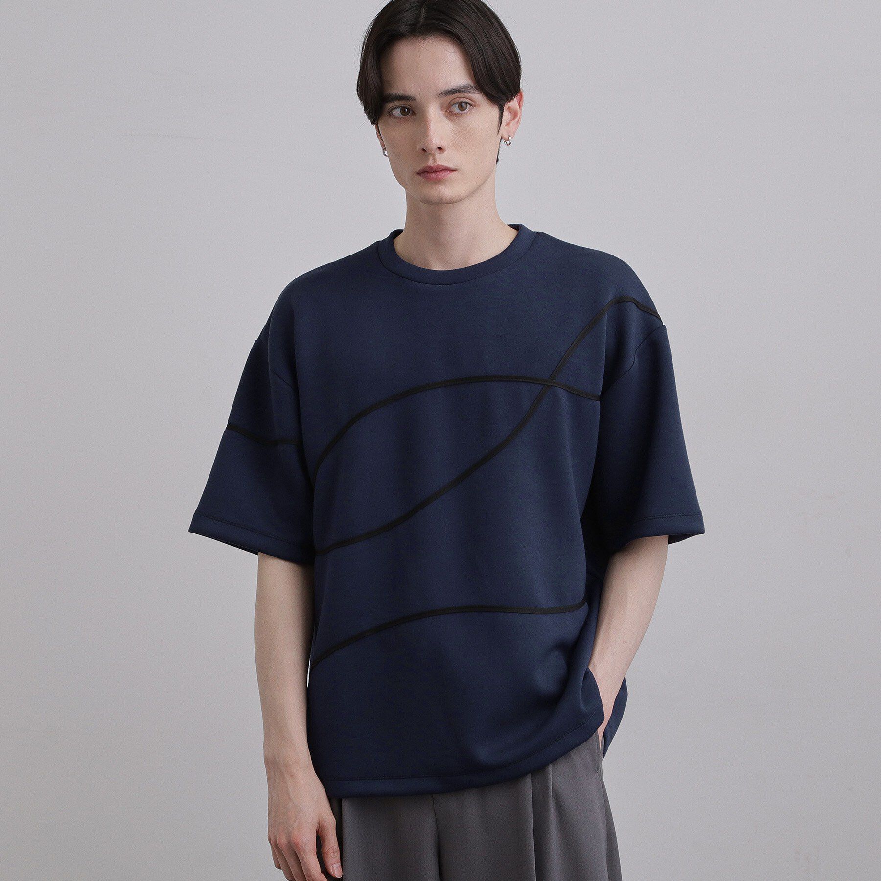 tk.TAKEO KIKUCHI「コードエンブロカットソー」|Tシャツ・カットソー|