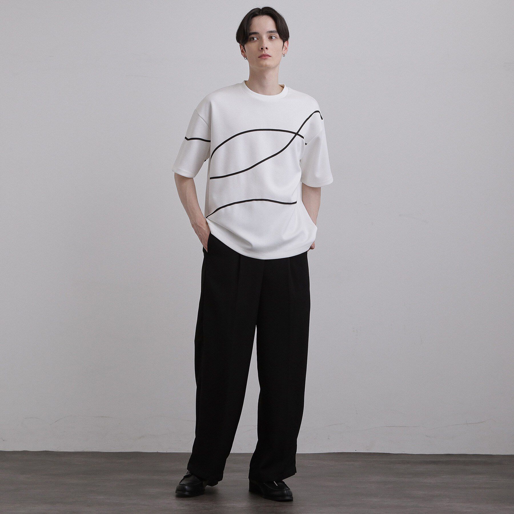 tk.TAKEO KIKUCHI「コードエンブロカットソー」|Tシャツ・カットソー|