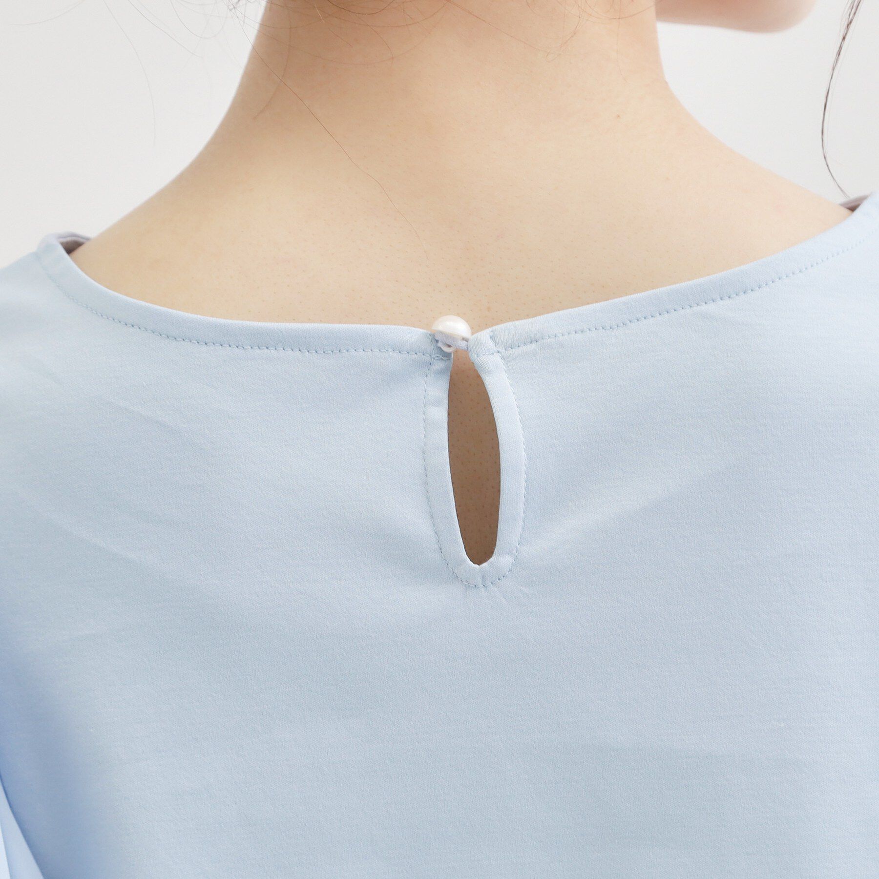 Couture broach「【接触冷感・UVカット・洗える】ラッフル フレアスリーブ トップス」|Tシャツ・カットソー|