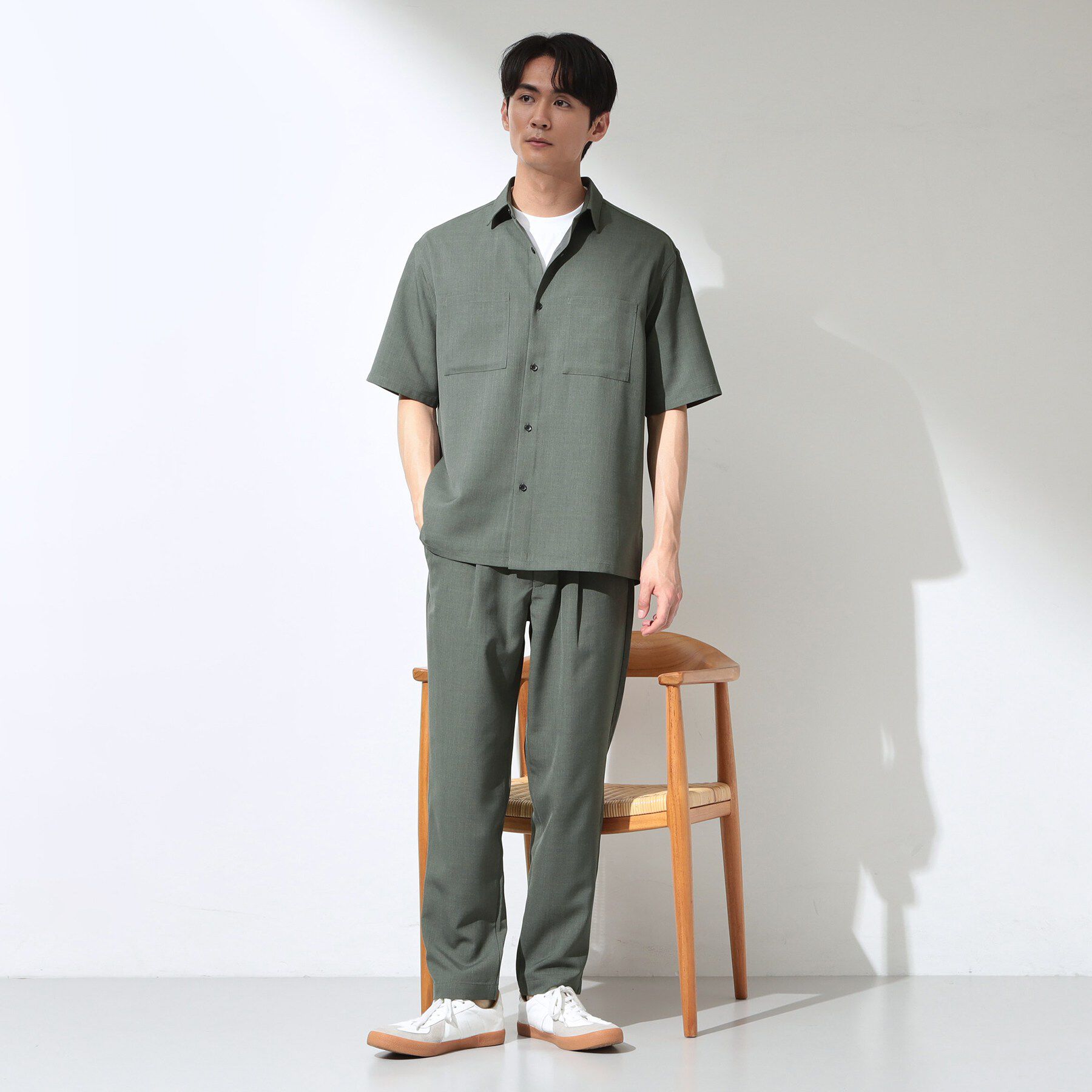 THE SHOP TK「LITE TEX イージーパンツ 接触冷感/吸水速乾/UVカット/アンチピリング/イージーケア/洗濯」|その他|