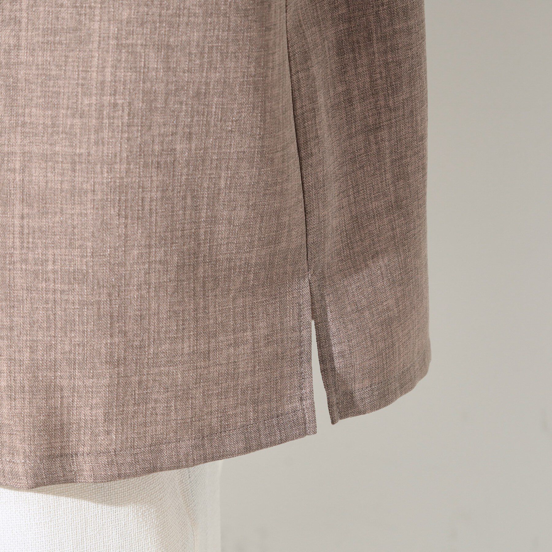 THE SHOP TK「【LINO FINE】 リネンライク半袖シャツ UVカット／イージーケア／吸水速乾／洗濯機OK／セッ」|シャツ・ブラウス|