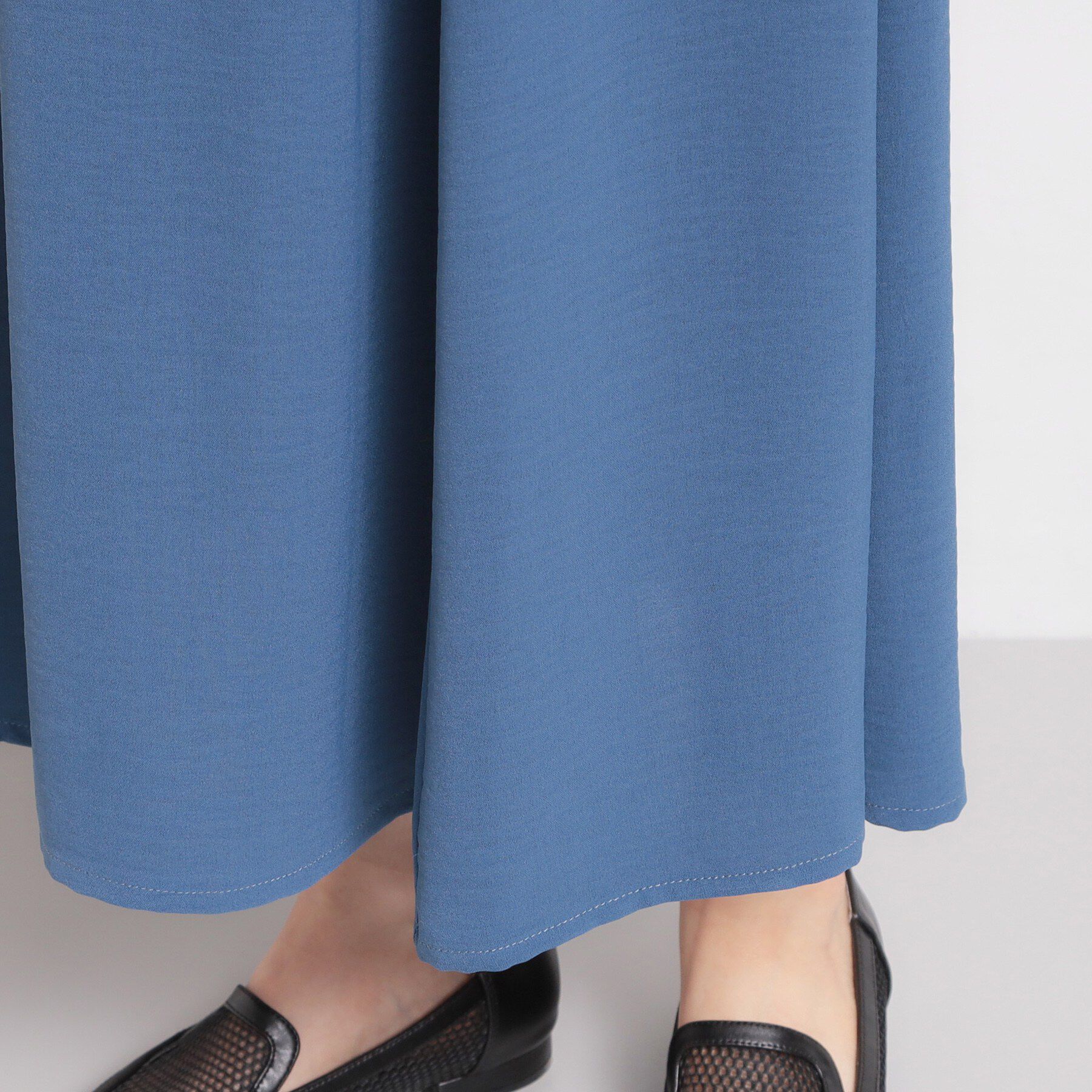 THE SHOP TK「【ひんやり／防しわ／吸水速乾／UV】美しさを1日中キープ ノースリーブフレアワンピース」|ワンピース|