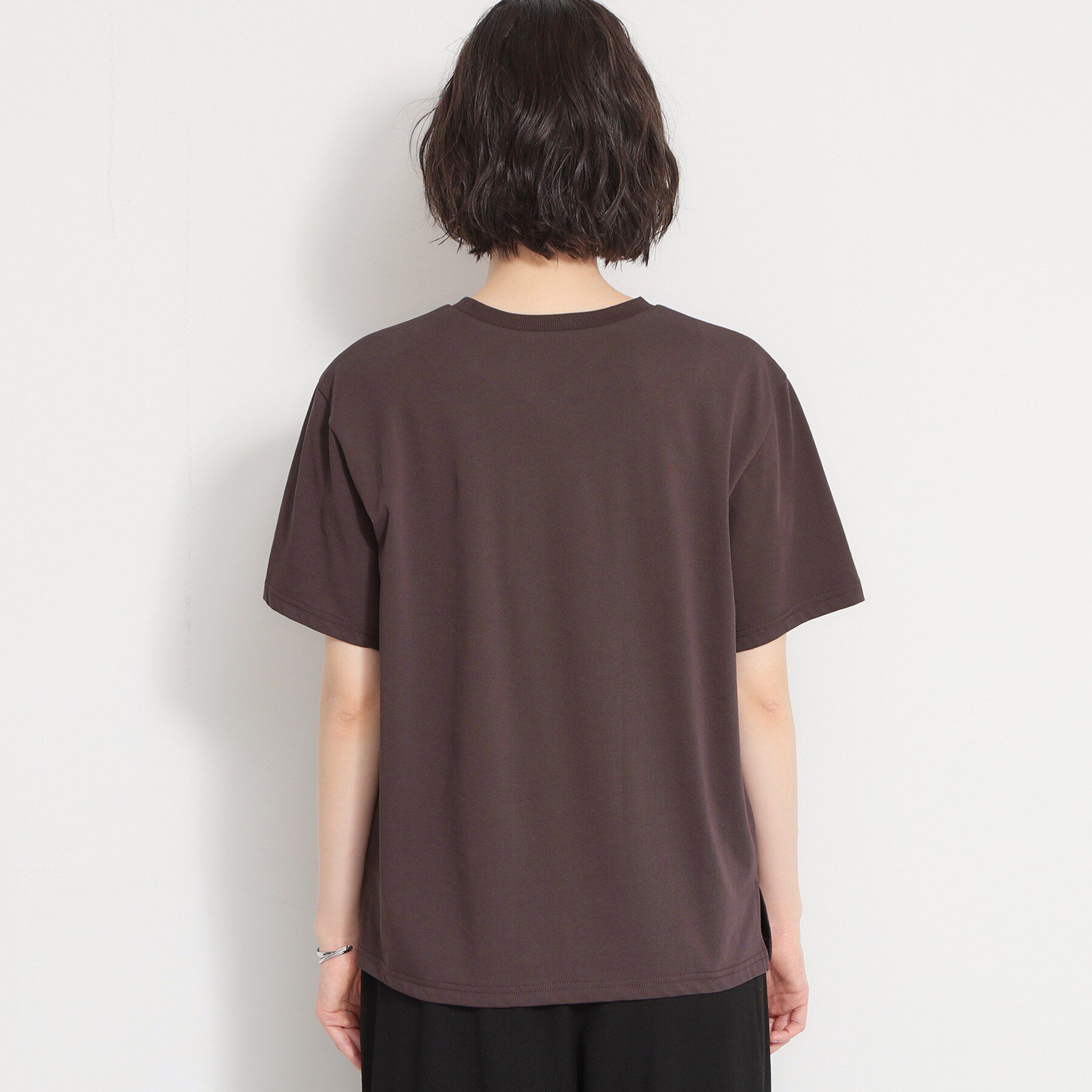 THE SHOP TK「【ひんやりさらさら】ロゴアソートクルーネックTシャツ」|Tシャツ・カットソー|