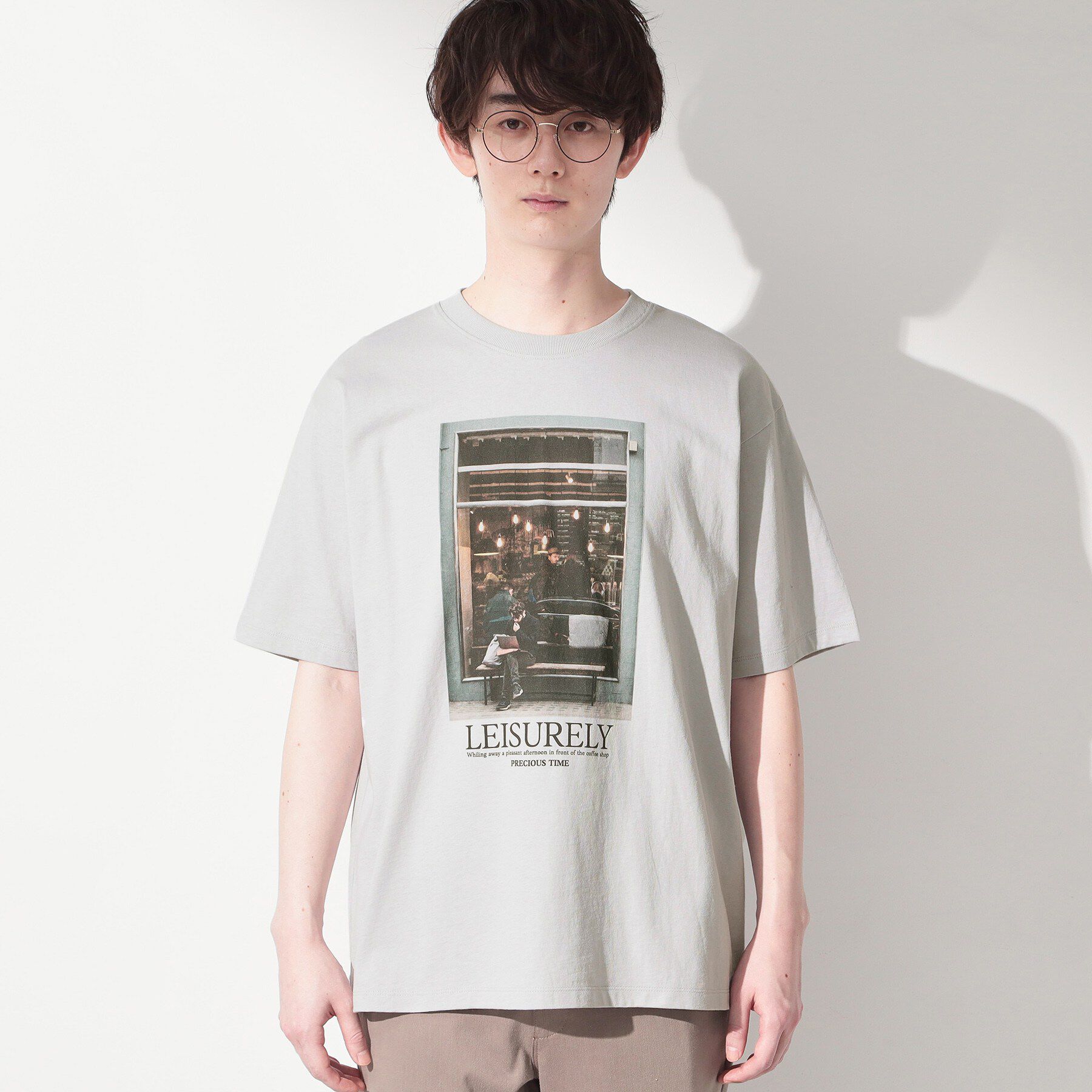 THE SHOP TK「モノクロ フォトグラフィー 半袖Tシャツ 洗濯機OK」|Tシャツ・カットソー|