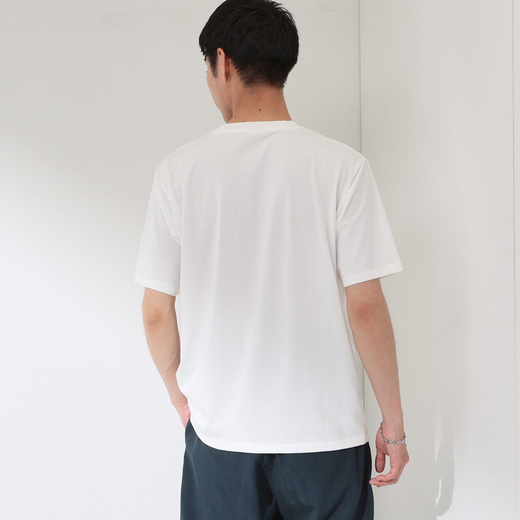 THE SHOP TK「COOLフォト半袖Tシャツ 接触冷感／洗濯機OK」|Tシャツ・カットソー|