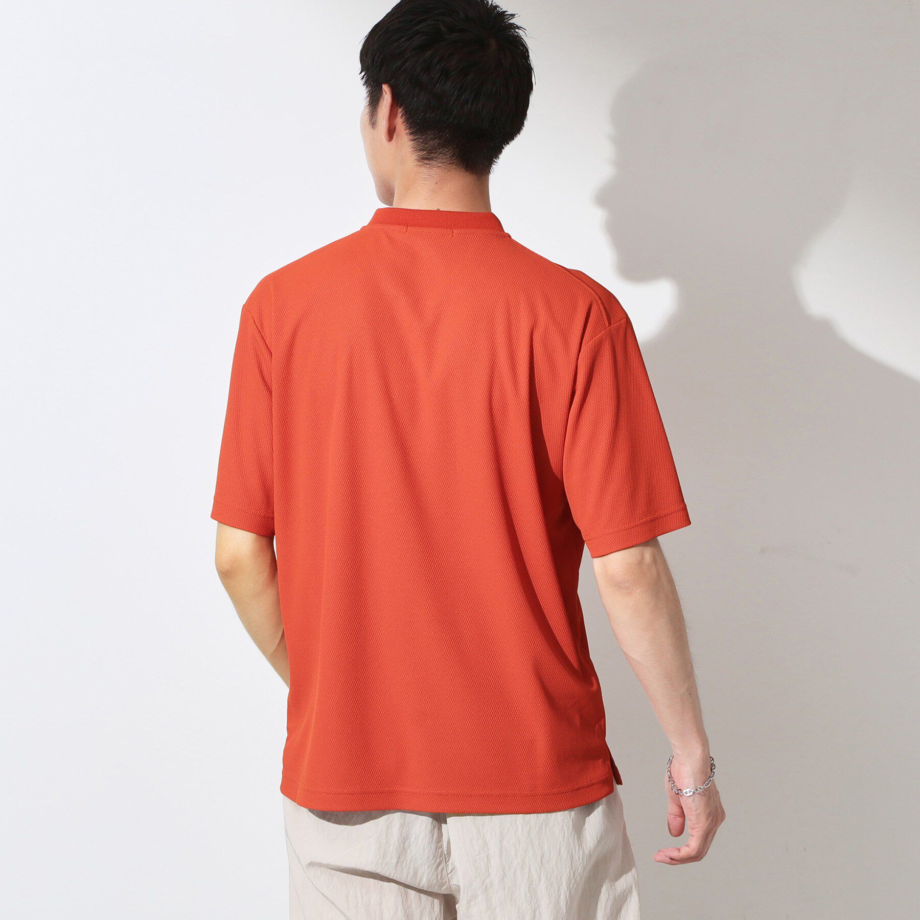 THE SHOP TK「【サラッと軽い着心地に。】BO-NO HENLEY TEE/ボーノヘンリーネック Tシャツ　吸水速乾」|Tシャツ・カットソー|