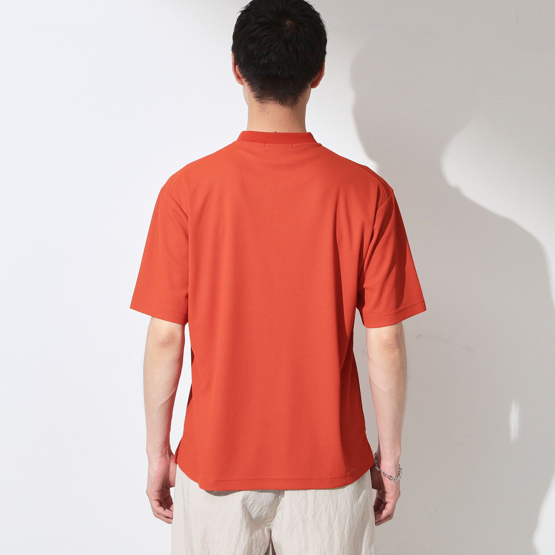THE SHOP TK「【サラッと軽い着心地に。】BO-NO HENLEY TEE/ボーノヘンリーネック Tシャツ　吸水速乾」|Tシャツ・カットソー|