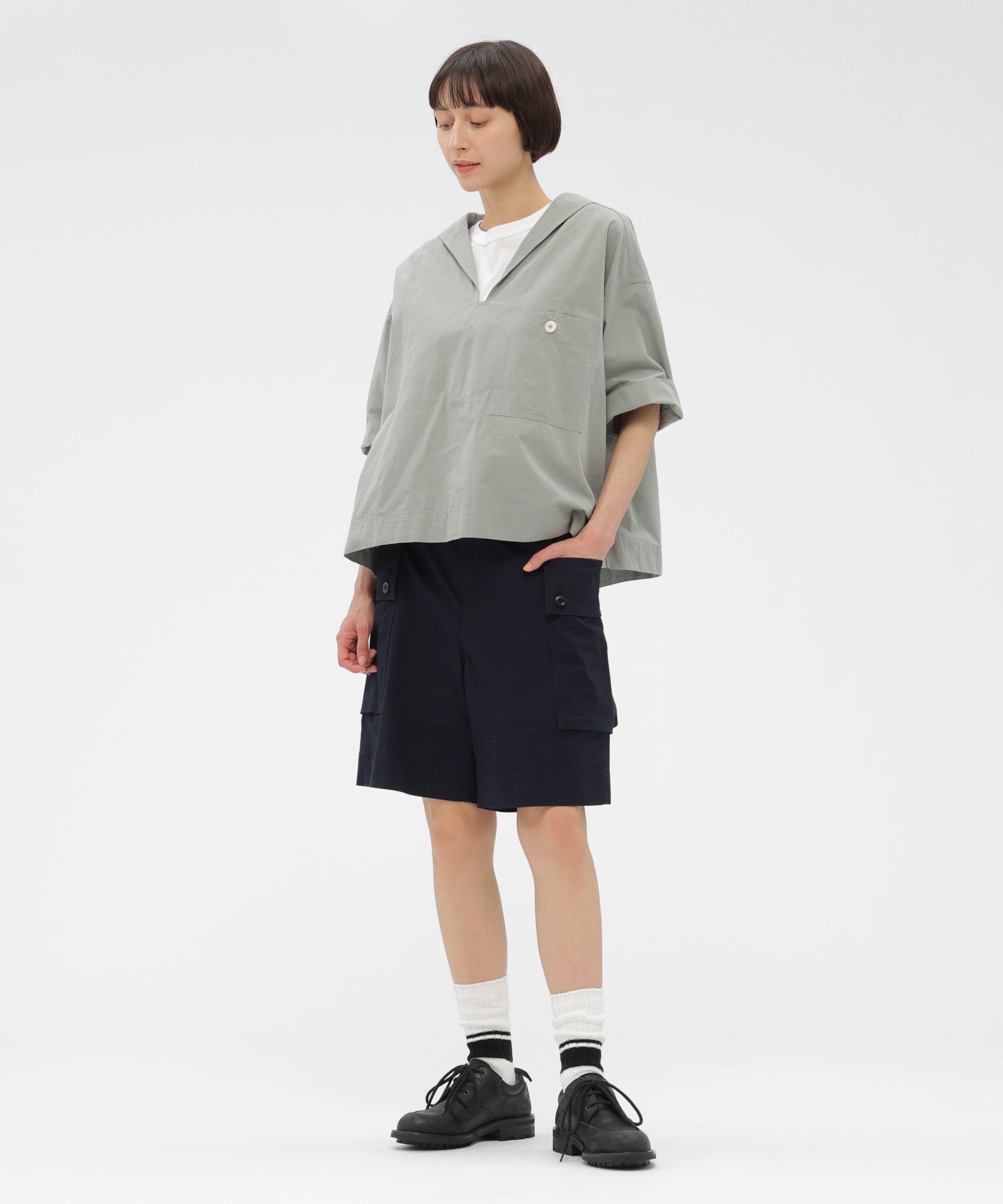 MHL.「WASHED COTTON NYLON RIPSTOP TROUSERS」|その他|