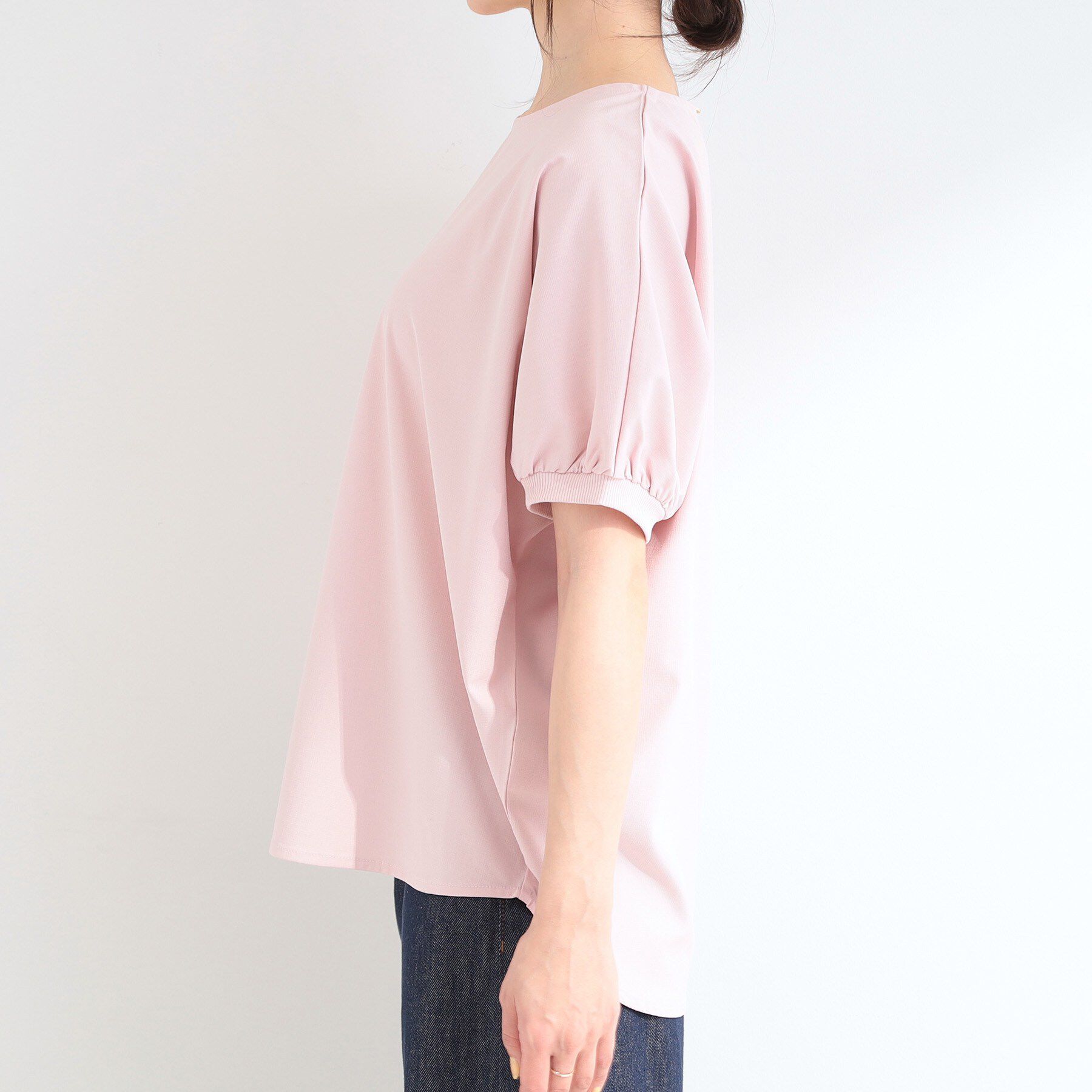 SHOO･LA･RUE「【ひんやり/洗濯後しわになりにくい】インせず着られる さらっとタッチのドルマンブラウス」|シャツ・ブラウス|