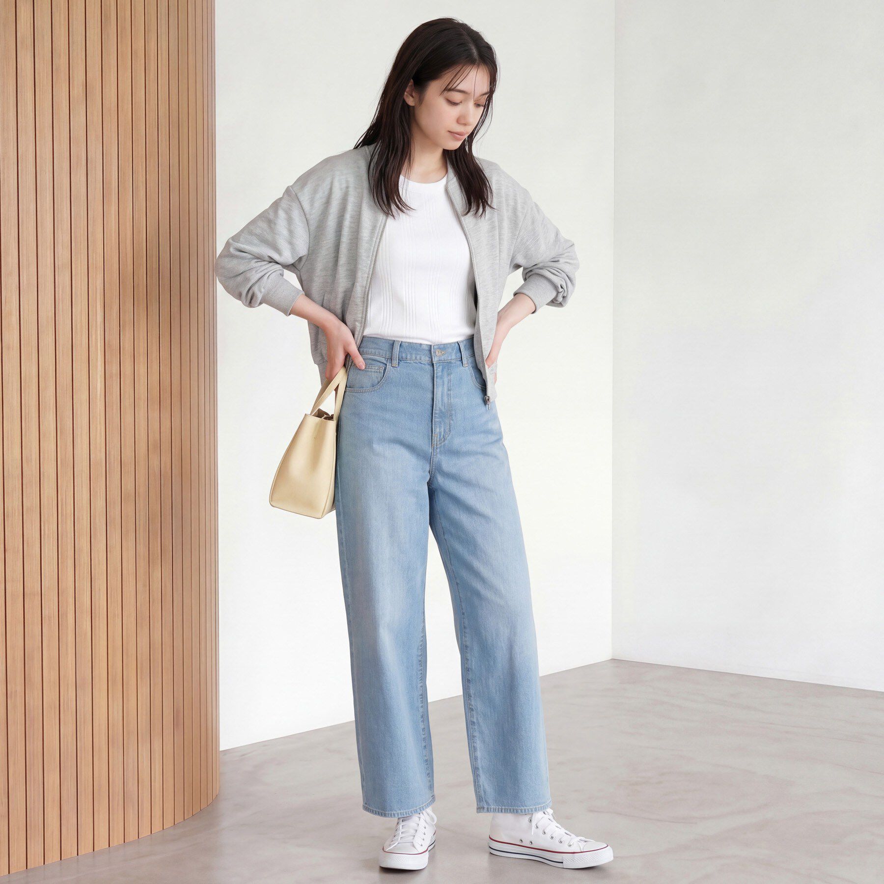 Dessin「【洗える】シアージップカーディガン」|カーディガン|