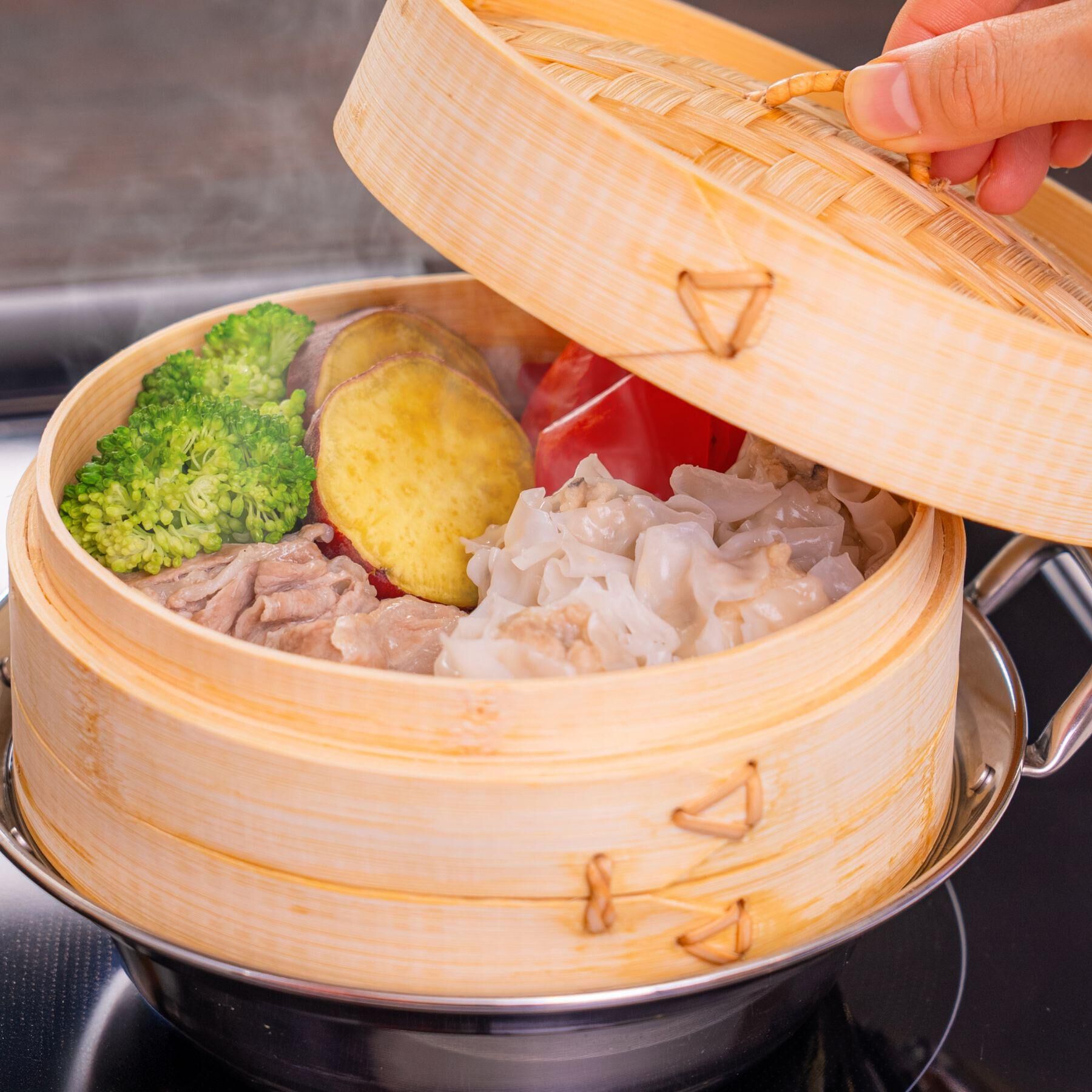 212 KITCHEN STORE「杉中華セイロ 15cm 蓋」|食器・キッチングッズ|
