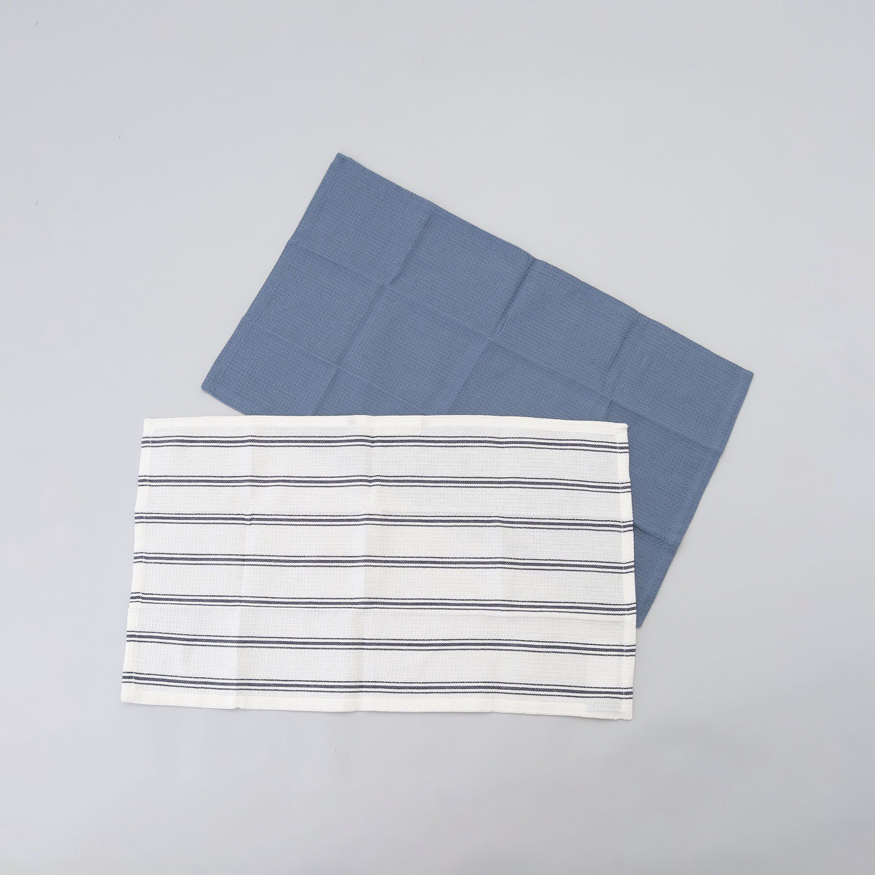 212 KITCHEN STORE「100% COTTON キッチンクロス ワッフル2枚セット BL ＜212Kオリジナル＞」|食器・キッチングッズ|