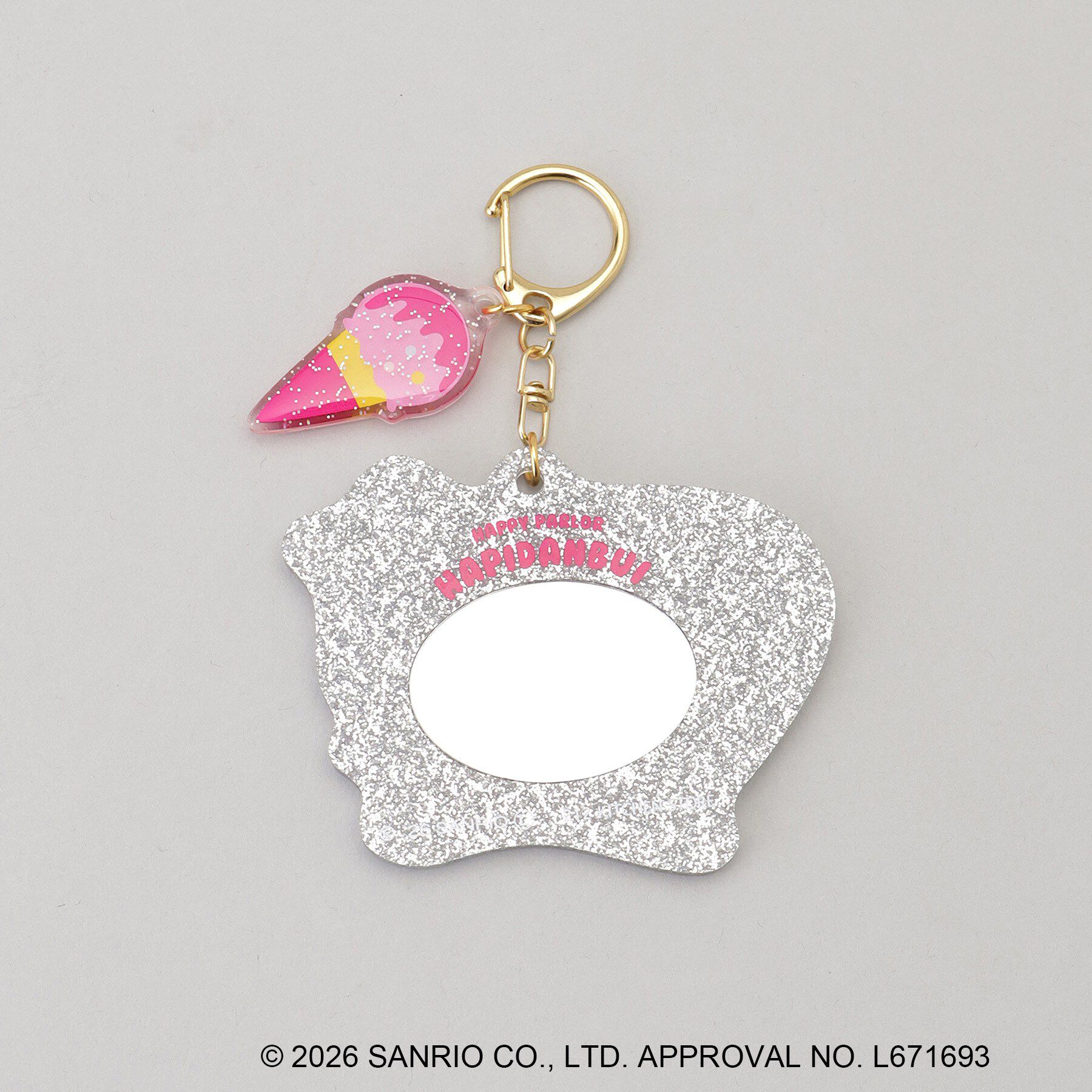 212 KITCHEN STORE「ミラー付きキーリング シルバー HAPIDANBUI ＜Sanrio サンリオ＞」|その他|