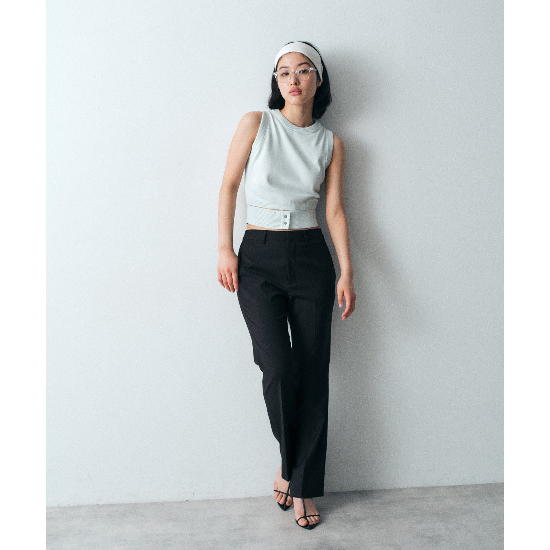 CODE A「design knit tank」|ニット・セーター|