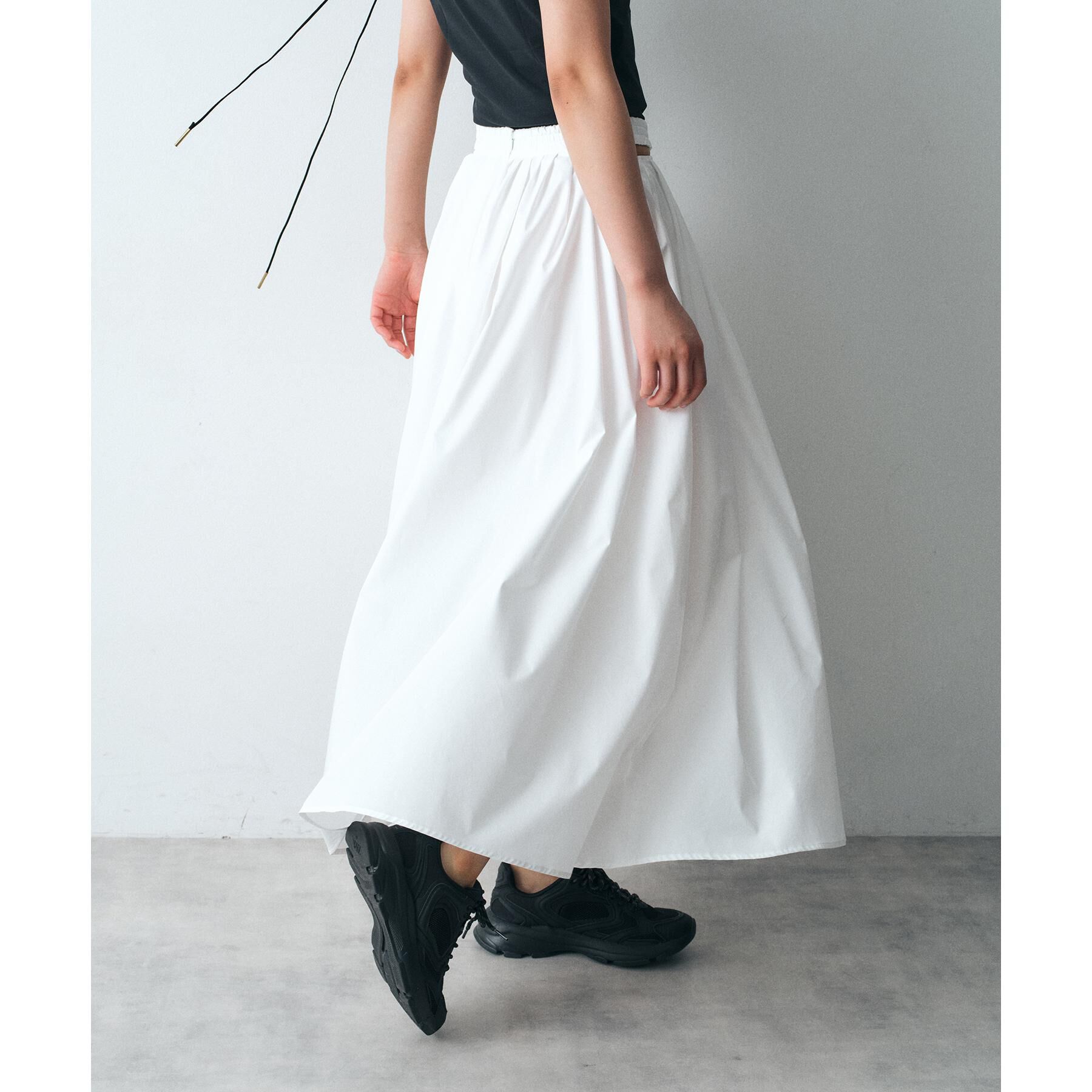 CODE A「side slit volume skirt」|スカート|