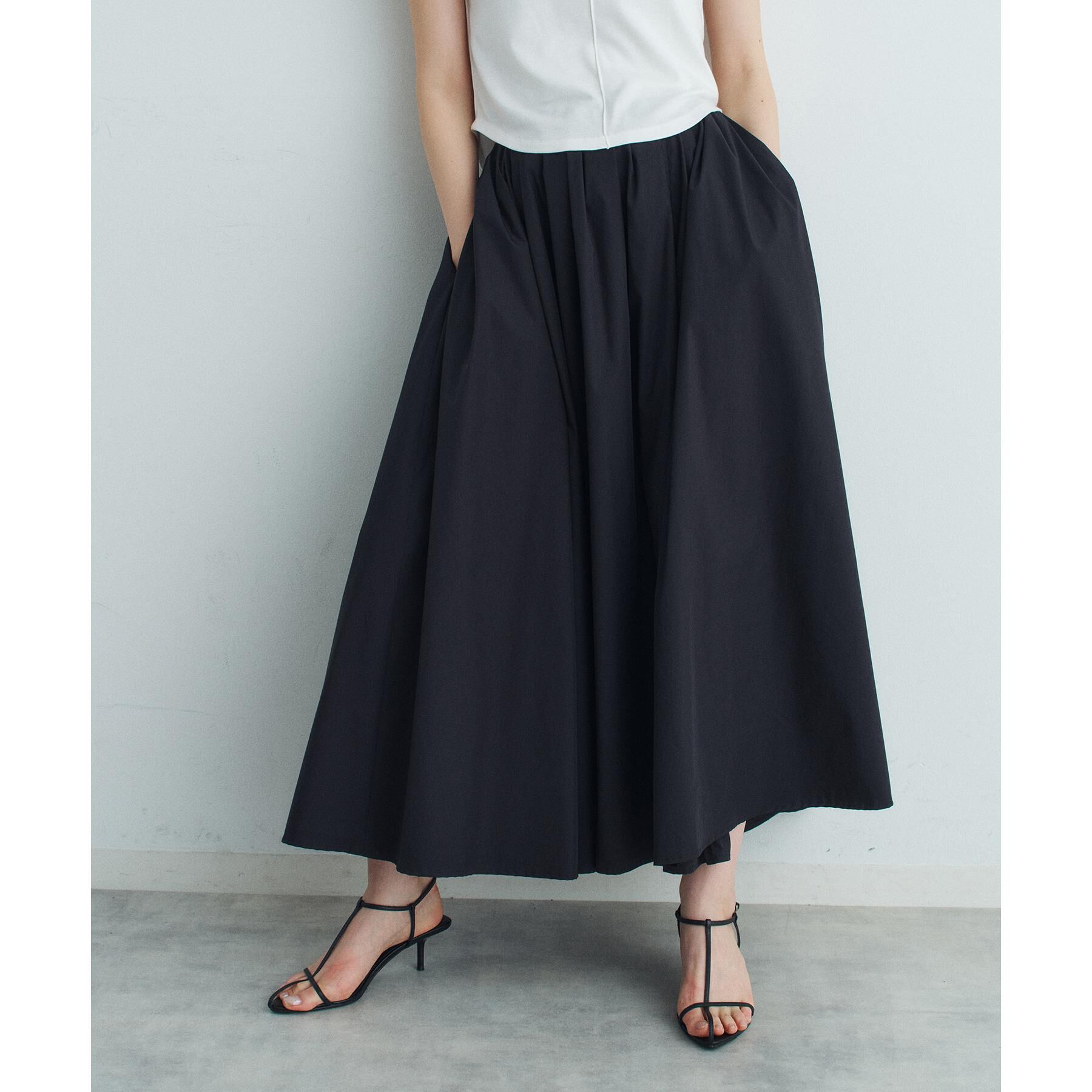 CODE A「side slit volume skirt」|スカート|