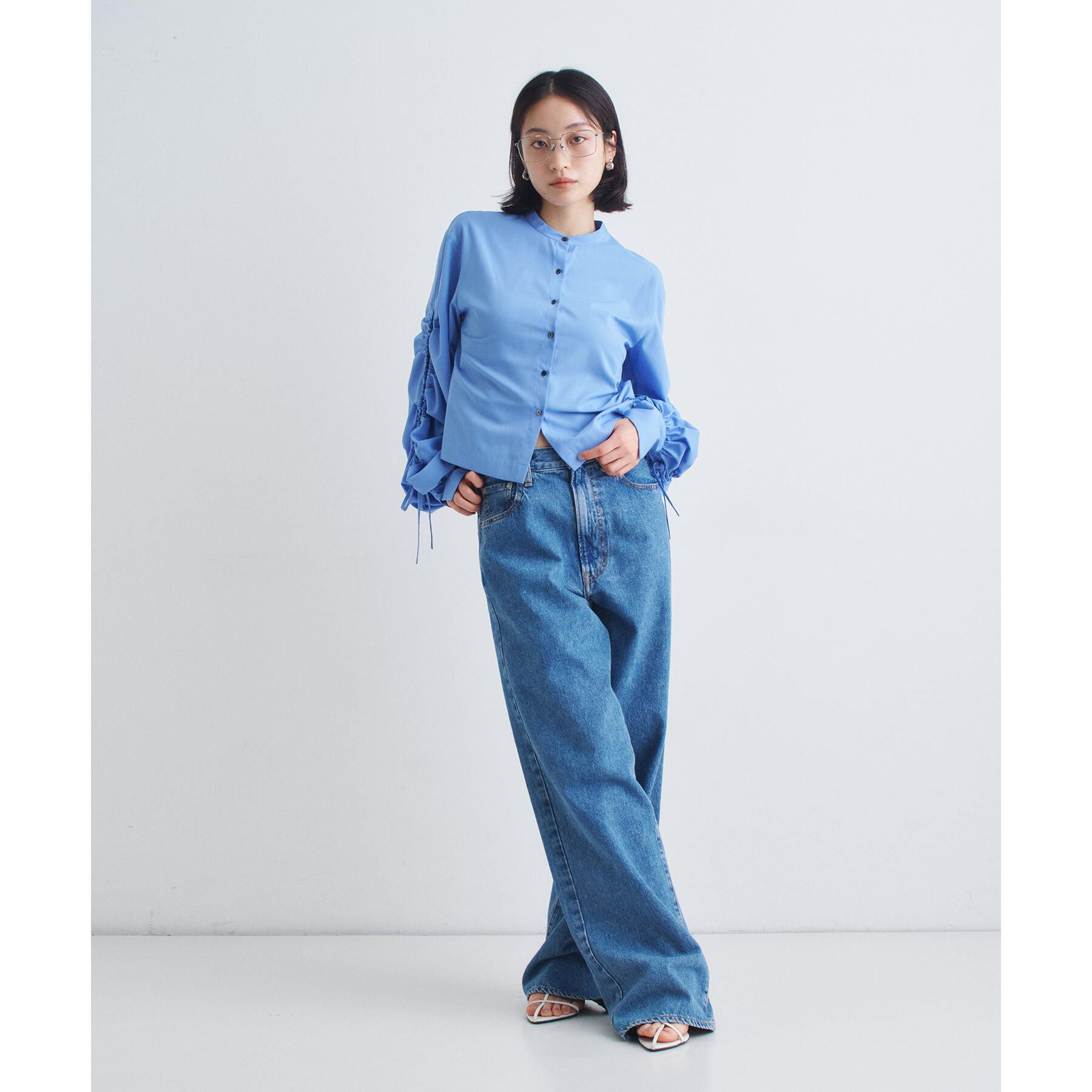 CODE A「playful puffs blouse」|シャツ・ブラウス|