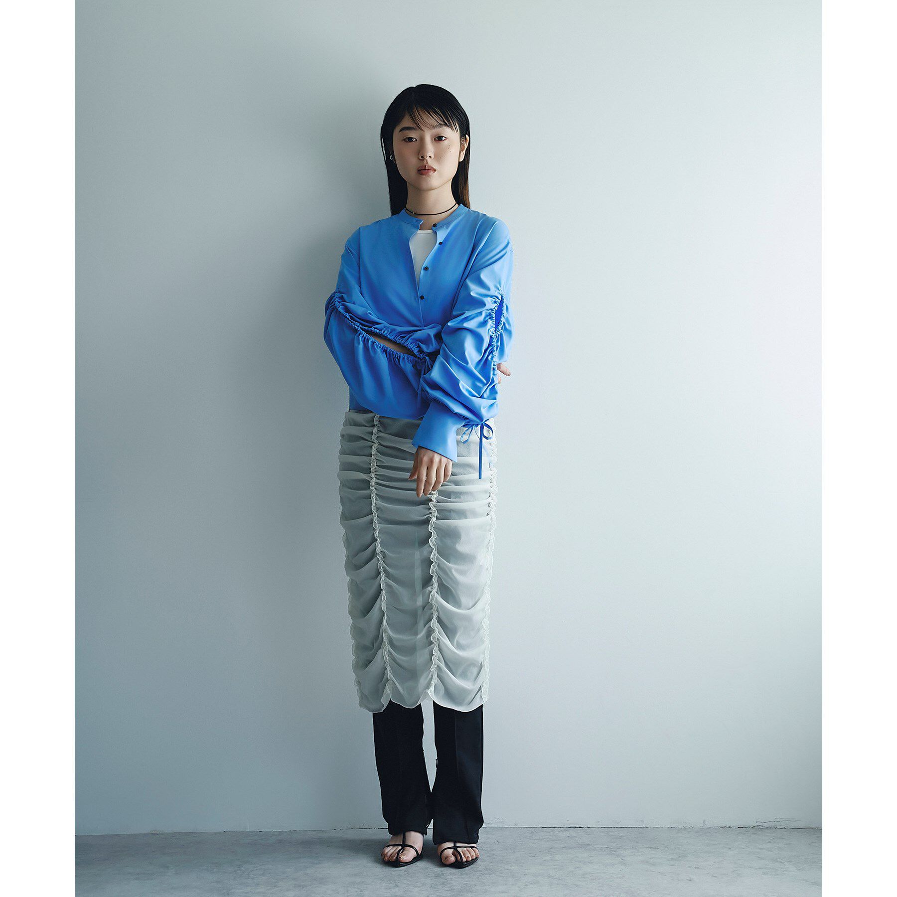 CODE A「playful puffs blouse」|シャツ・ブラウス|