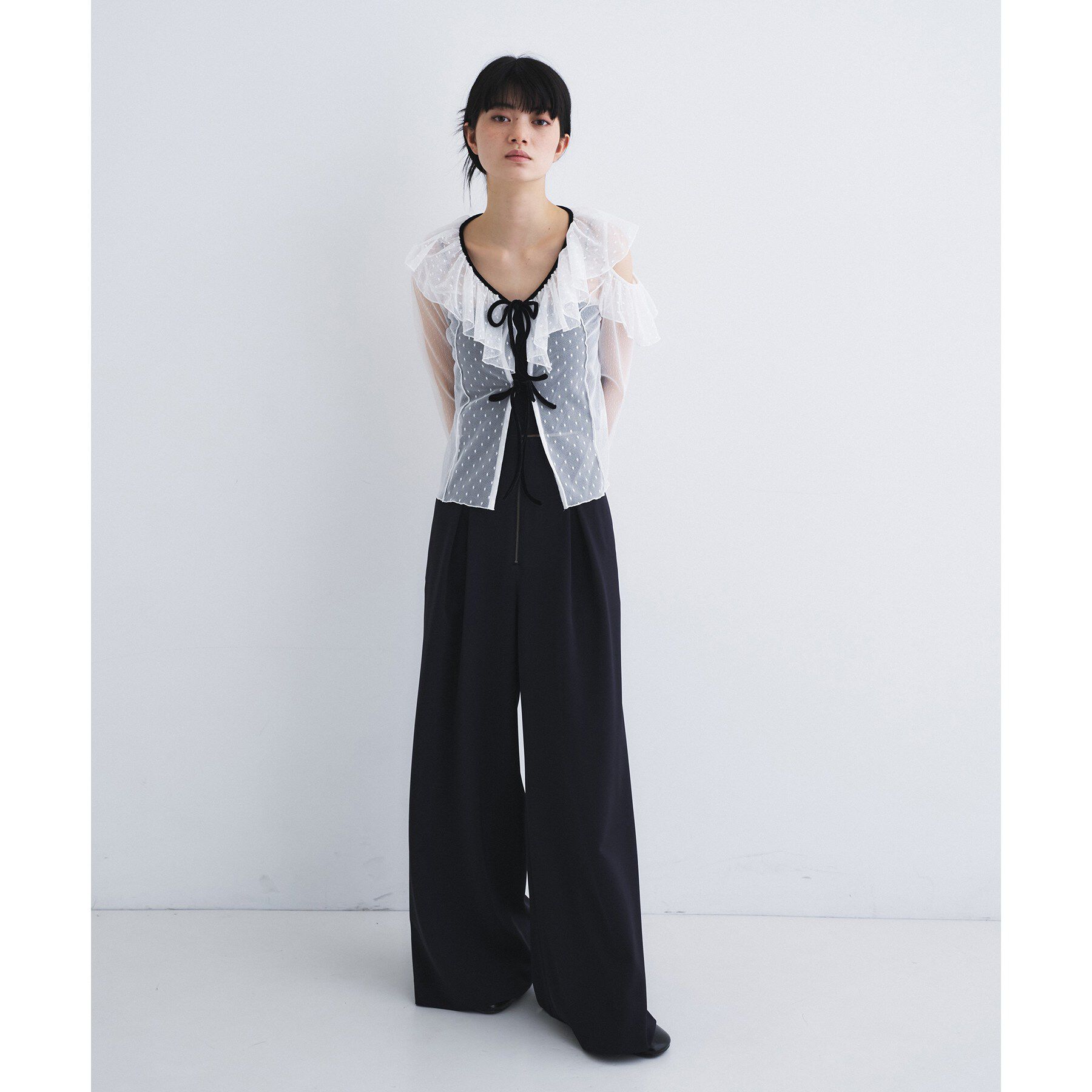 CODE A「zip wide pants」|その他|
