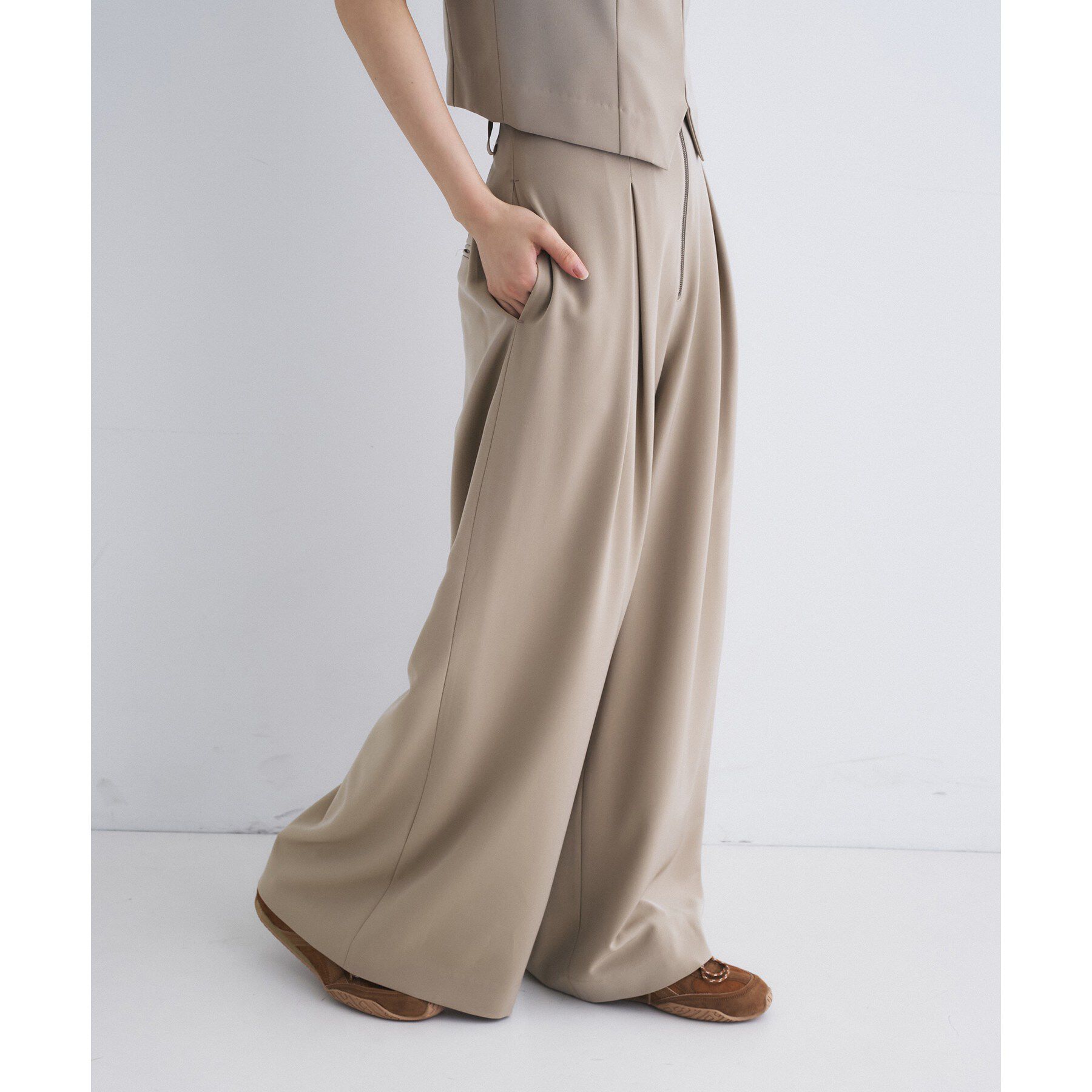 CODE A「zip wide pants」|その他|
