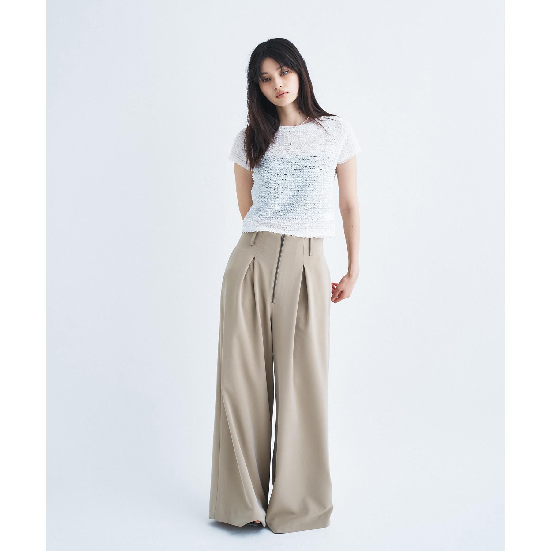 CODE A「zip wide pants」|その他|