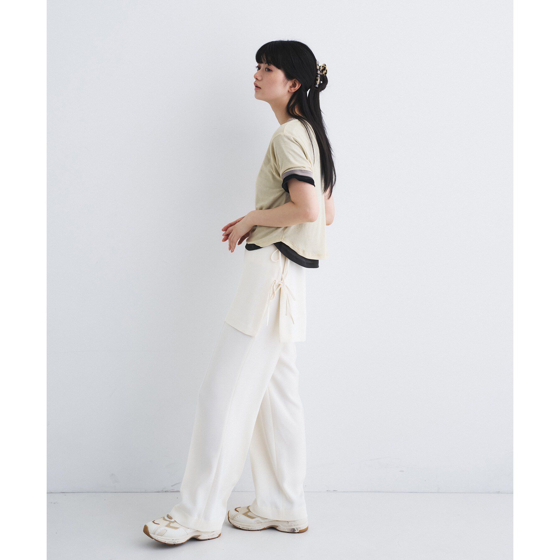 CODE A「sheer ringer tee」|Tシャツ・カットソー|