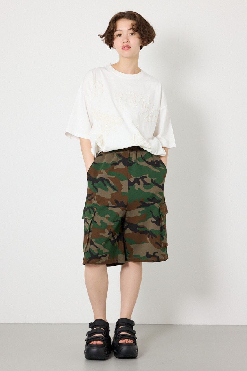 RODEO CROWNS「SHARE DRY PTTERN スウェットカーゴショートパンツ」|その他|