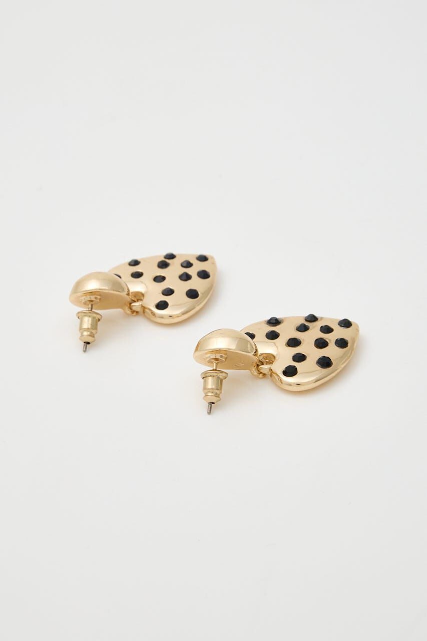 SLY「RHINESTONE HEART ピアス」|ピアス|