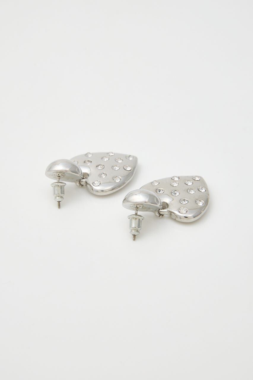 SLY「RHINESTONE HEART ピアス」|ピアス|