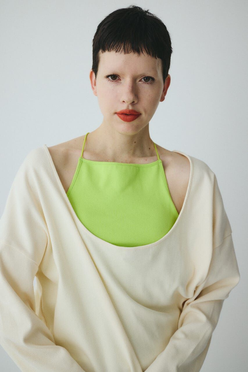 HeRIN.CYE「2Way over size cut tops」|Tシャツ・カットソー|