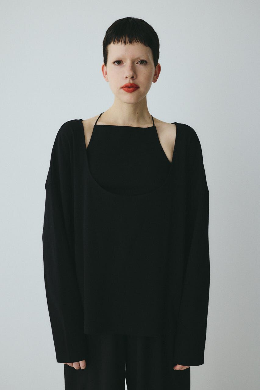 HeRIN.CYE「2Way over size cut tops」|Tシャツ・カットソー|