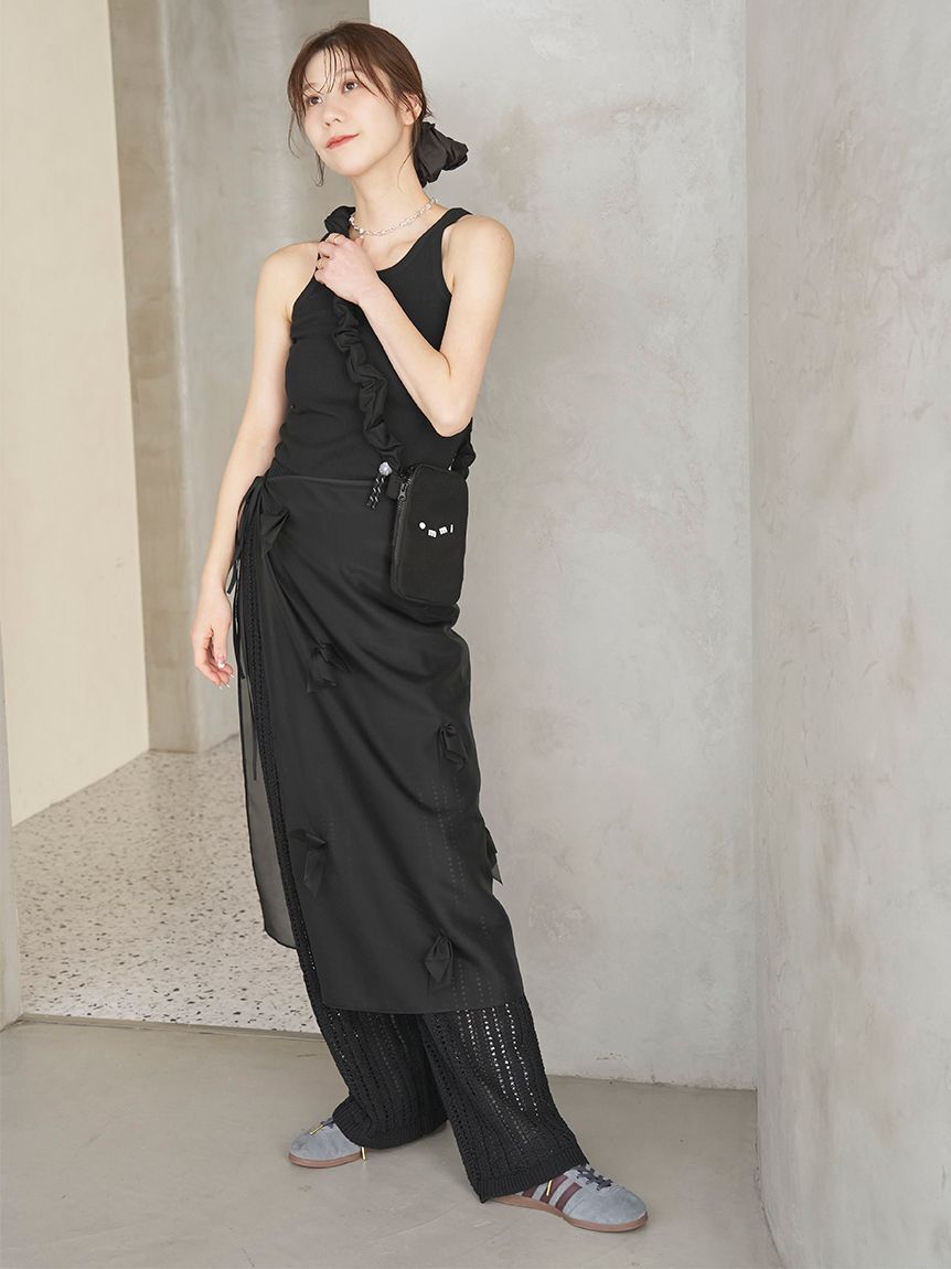 emmi atelier「ベーシックテレコリブタンクトップ」|タンクトップ|