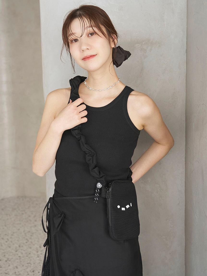 emmi atelier「ベーシックテレコリブタンクトップ」|タンクトップ|