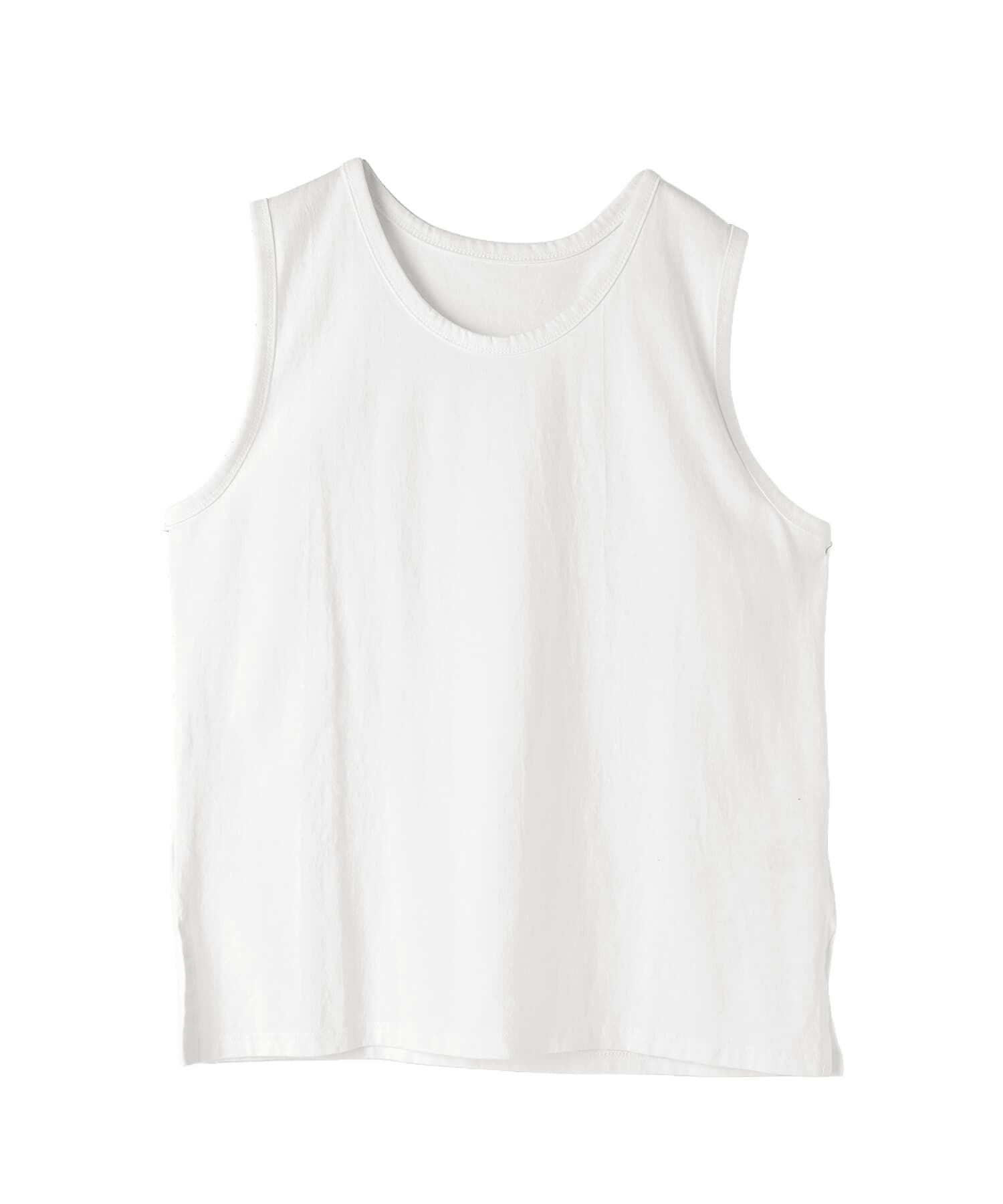 STYLE DELI「【セットアップ対応】綿100ピグメント加工ノースリトップ」|タンクトップ|