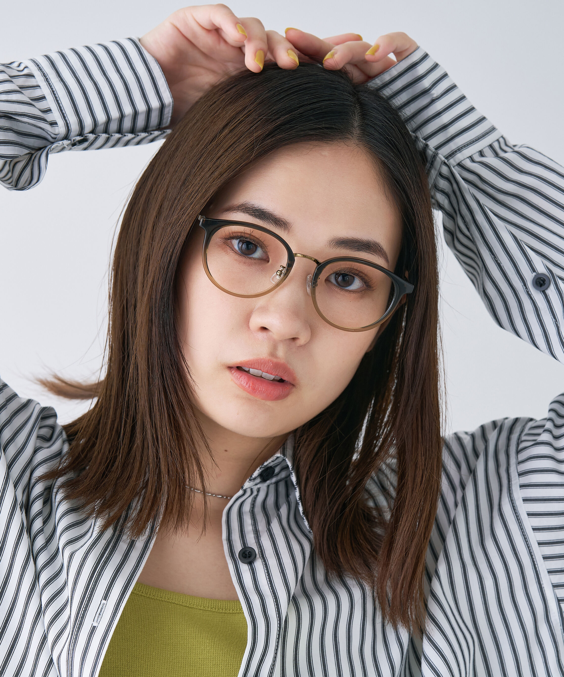  「ボストン型 メガネ｜Zoff｜UNITED ARROWS ユナイテッドアローズ レンズ交換券付き」|メガネ|グリーン
