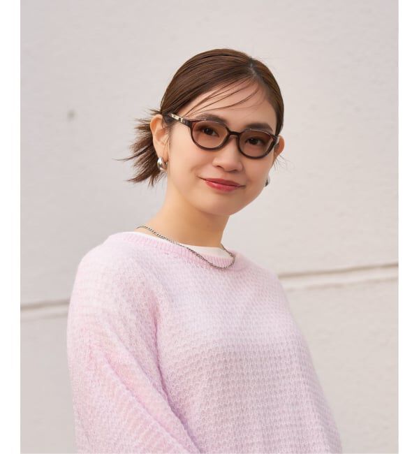  「花粉・飛沫対策 メガネ Sサイズ [ミッキー ミニー] 度なし・くもり止めレンズ | 花粉めがね ディズニー」|メガネ|薄ブラウン1