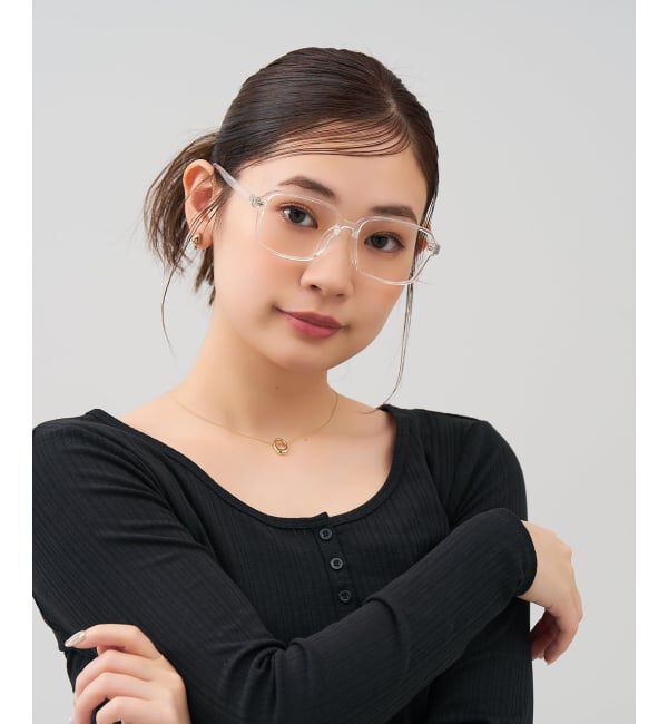  「 ウェリントン型 メガネ | 太縁フレーム 軽量 眼鏡 伊達めがね 度付き メンズ FASHION レンズ交換券付」|メガネ|