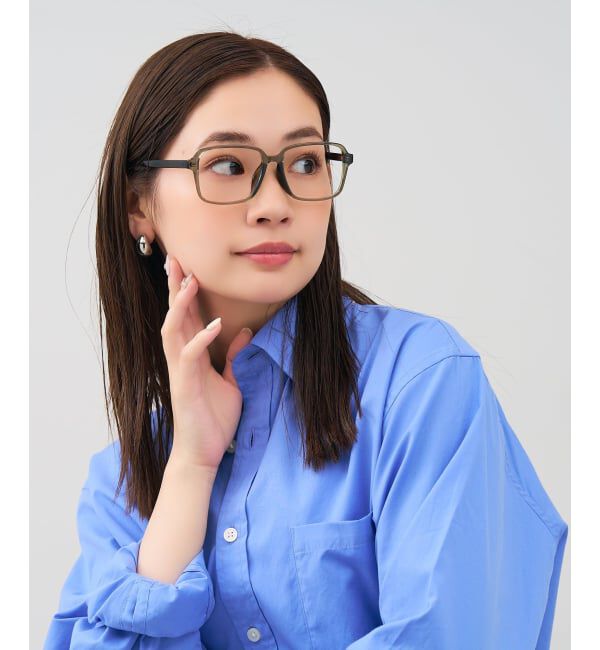  「 ウェリントン型 メガネ | 太縁フレーム 軽量 眼鏡 伊達めがね 度付き メンズ FASHION レンズ交換券付」|メガネ|