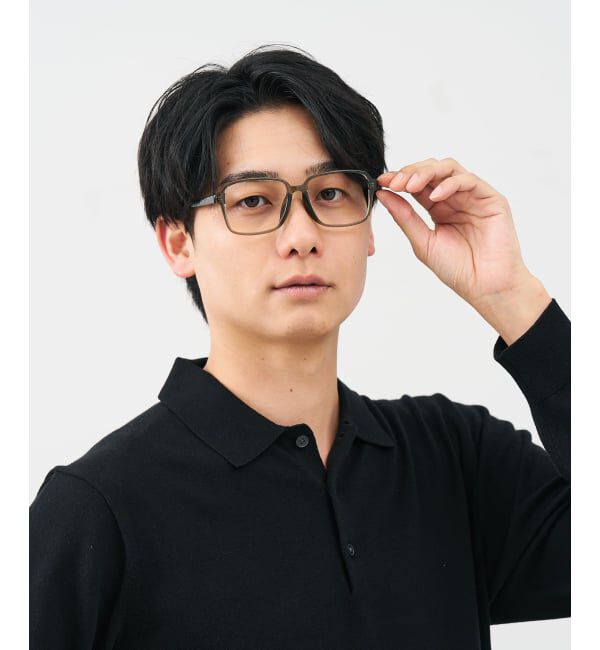  「 ウェリントン型 メガネ | 太縁フレーム 軽量 眼鏡 伊達めがね 度付き メンズ FASHION レンズ交換券付」|メガネ|
