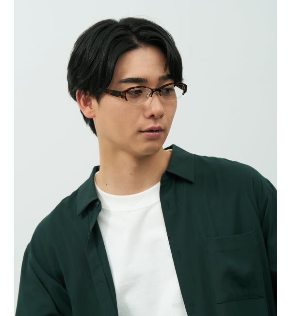  「FASHION ボストン型 メガネ | 軽量 眼鏡 伊達めがね 度付きレンズ交換 度あり 度なし レンズ交換券付」|メガネ|