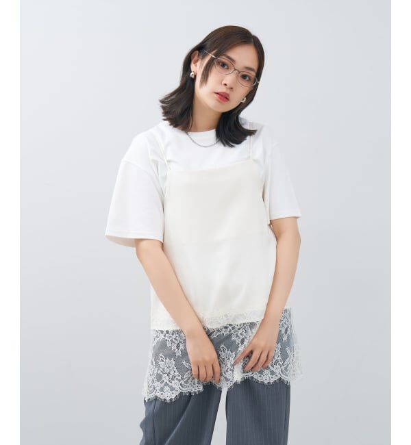  「FASHION オーバル型 メガネ | コンビネーションフレーム 軽量 メタル 読書 ビジネス レンズ交換券付」|メガネ|