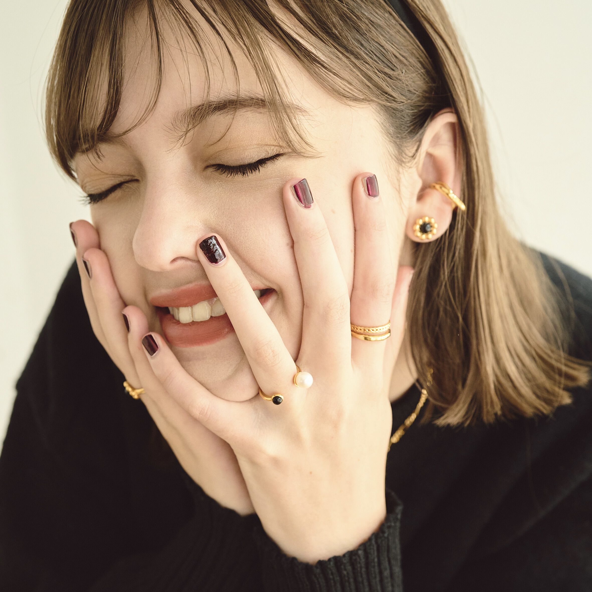 warmth「Stone Pearl Ring」|リング|