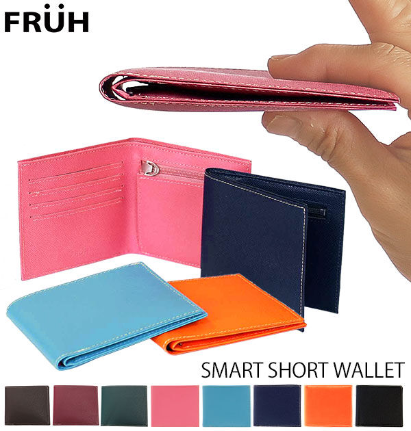 BACKYARD FAMILY「二つ折り財布 8mm FRUH フリュー 通販 薄型財布 メンズ レディース 財布 二つ折り」|財布|