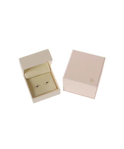 Samantha Tiara「K18 WG 一粒ストーンピアス ≪9月 誕生石≫」|ピアス|