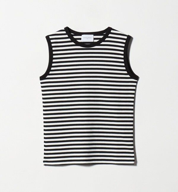 UNITED ARROWS「コットン フライス ノースリーブトップス」|Tシャツ・カットソー|