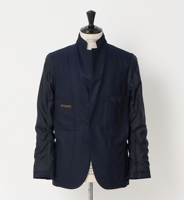 UNITED ARROWS「タスマニアウール ホップサック シングル 3ボタン テーラードジャケット S―MODEL」|テーラードジャケット|