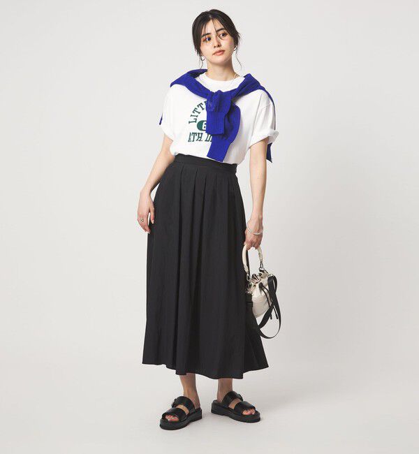 UNITED ARROWS green label relaxing「ライトタック フレア スカート」|フレア|