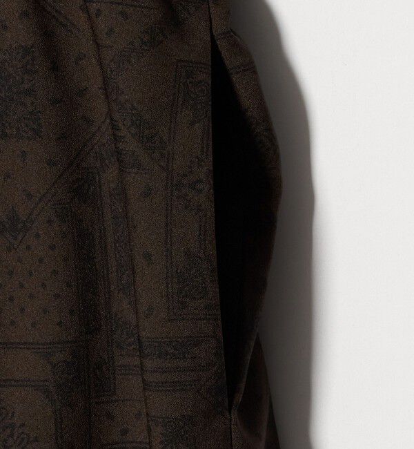 UNITED ARROWS green label relaxing「スカーフプリント キャミソール オールインワン」|オールインワン|